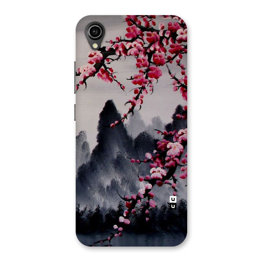 Hills And Blossoms Back Case for Vivo Y90