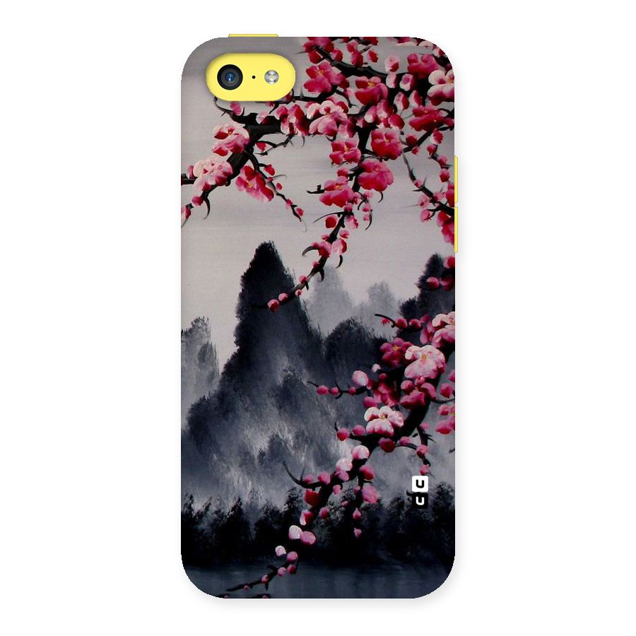 Hills And Blossoms Back Case for iPhone 5C