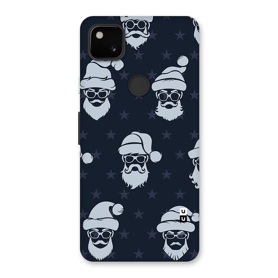 Hipster Santa Back Case for Google Pixel 4a
