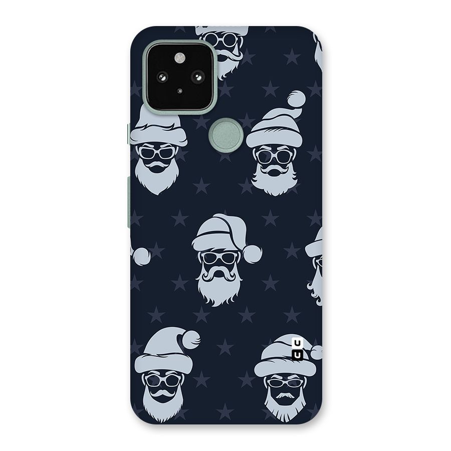 Hipster Santa Back Case for Google Pixel 5