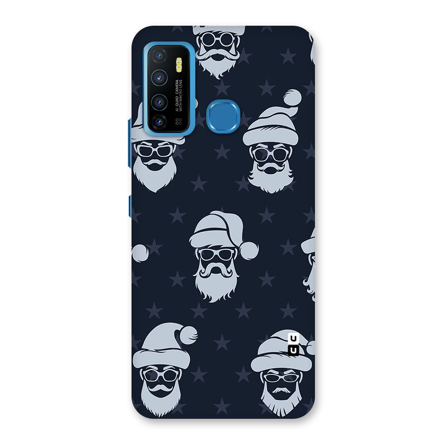 Hipster Santa Back Case for Infinix Hot 9