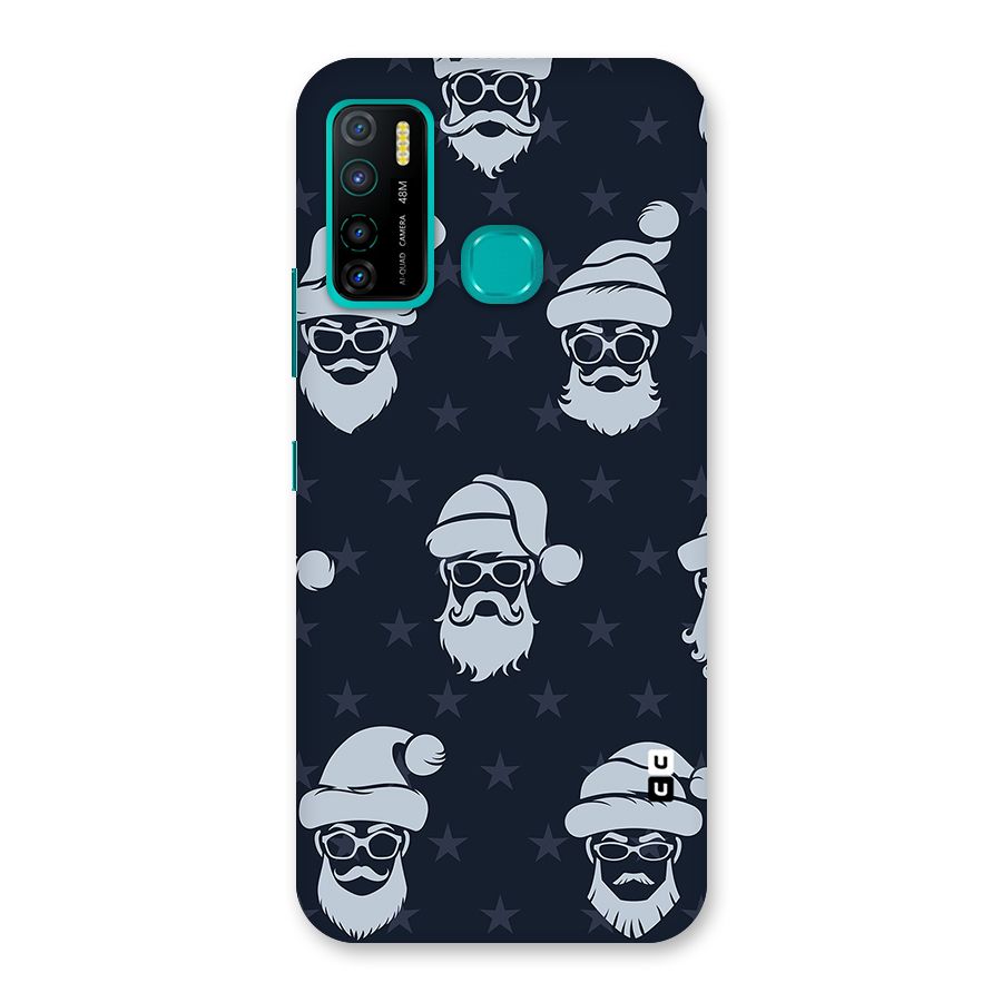 Hipster Santa Back Case for Infinix Hot 9 Pro
