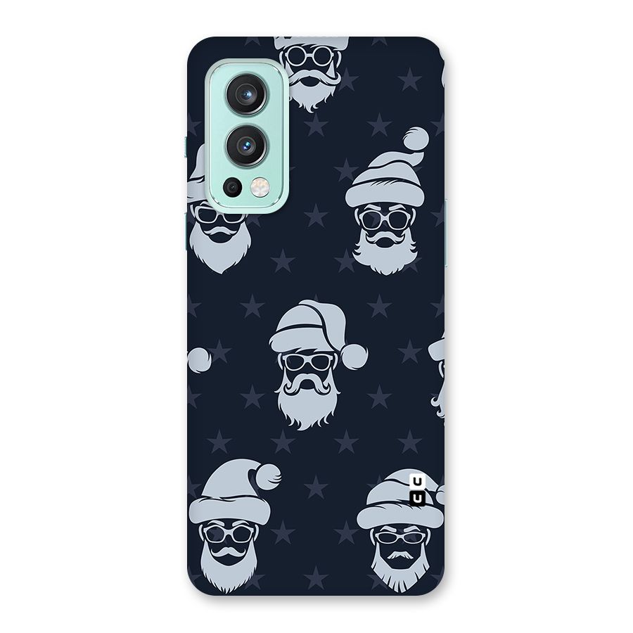 Hipster Santa Back Case for OnePlus Nord 2 5G
