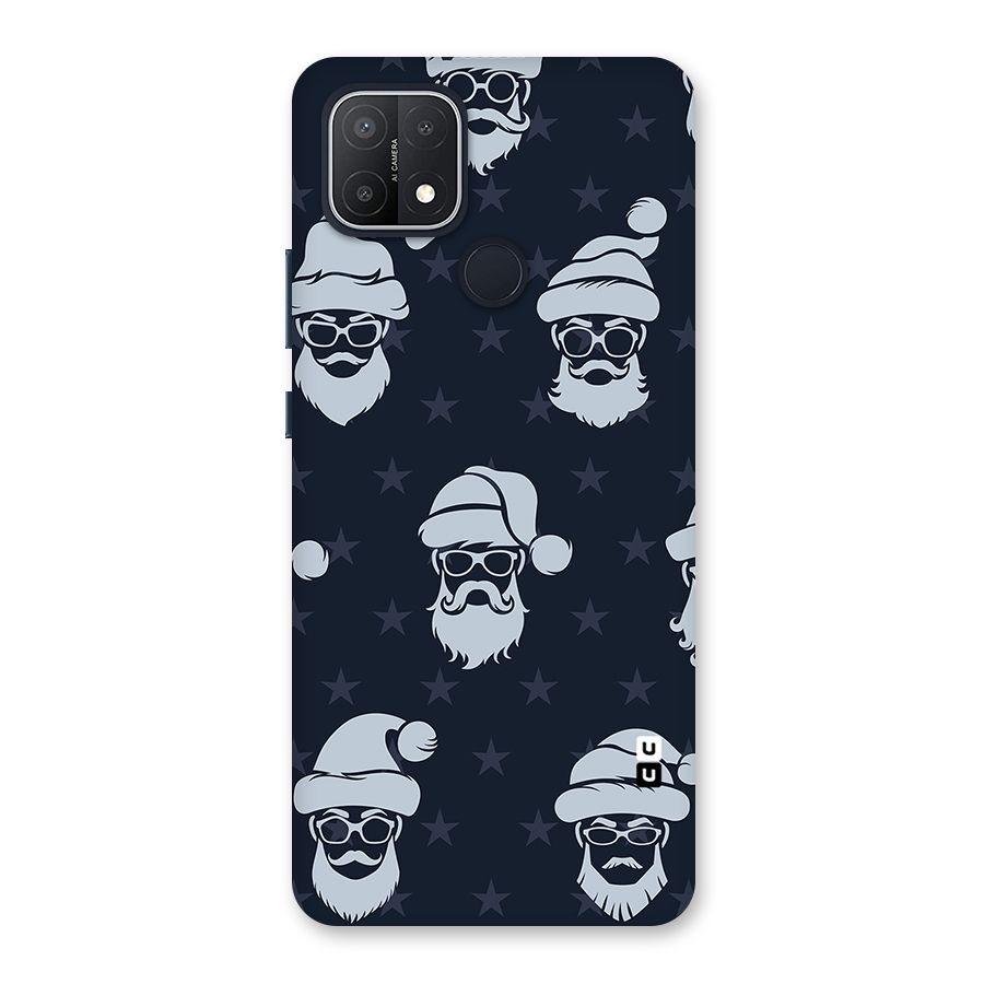 Hipster Santa Back Case for Oppo A15