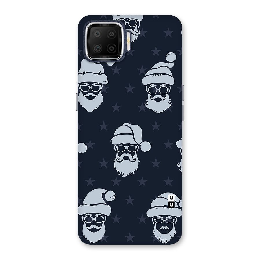 Hipster Santa Back Case for Oppo F17