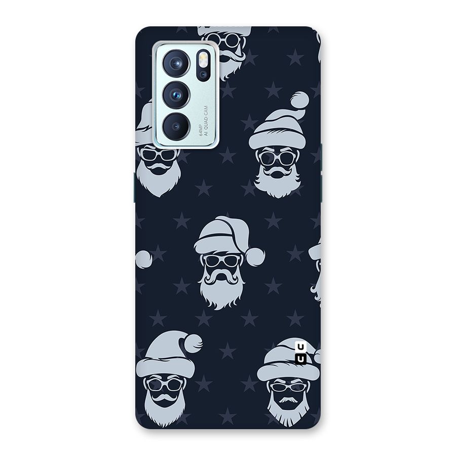 Hipster Santa Back Case for Oppo Reno6 Pro 5G