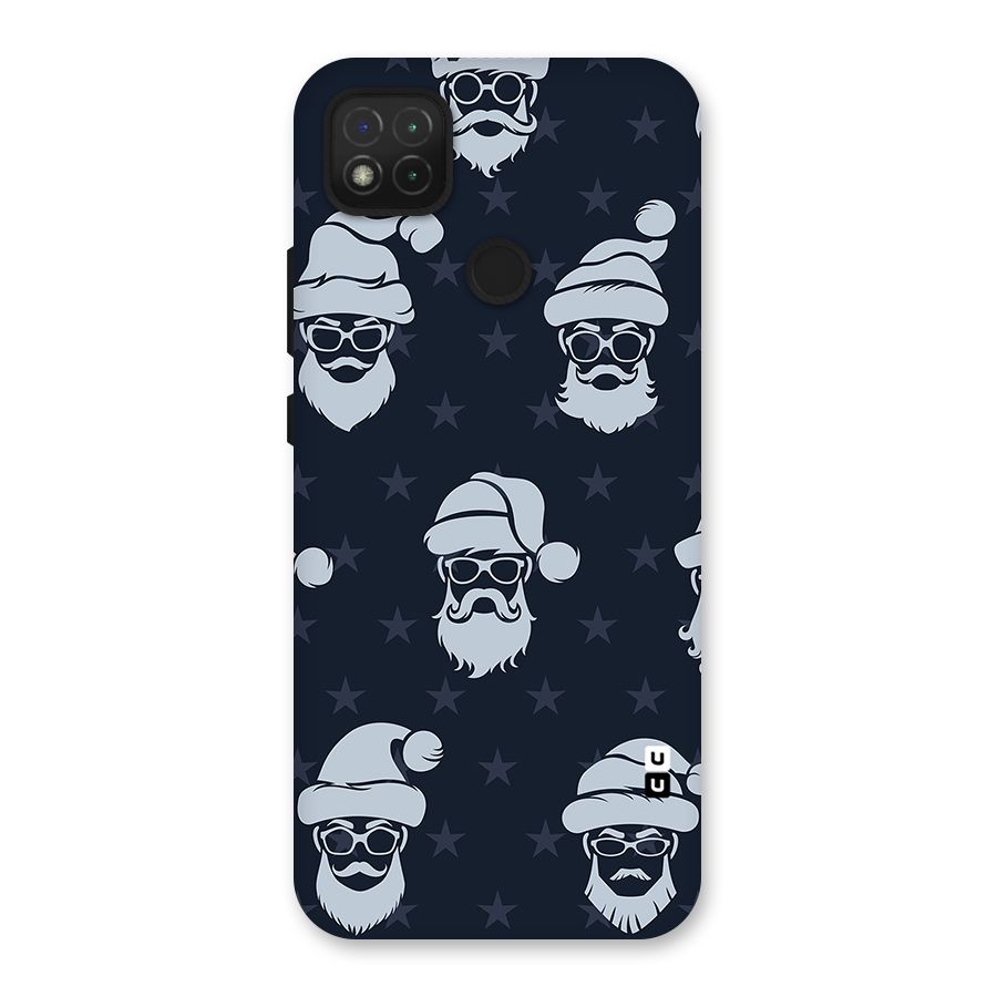 Hipster Santa Back Case for Redmi 9