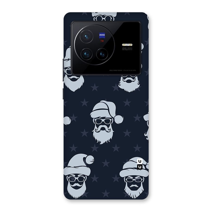 Hipster Santa Back Case for Vivo X80