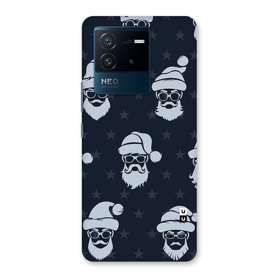 Hipster Santa Back Case for Vivo iQOO Neo 6 5G