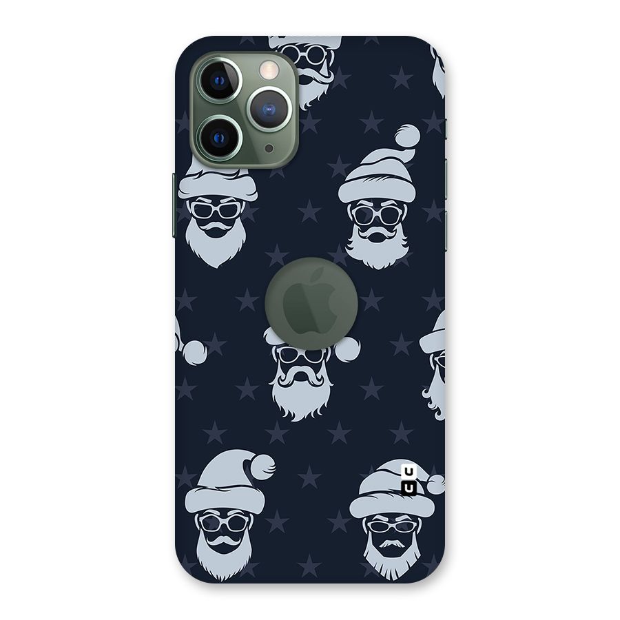 Hipster Santa Back Case for iPhone 11 Pro Logo  Cut