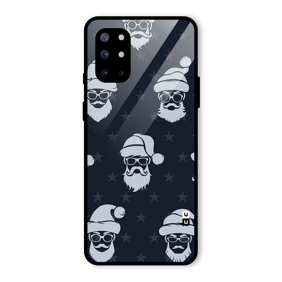 Hipster Santa Glass Back Case for OnePlus 8T
