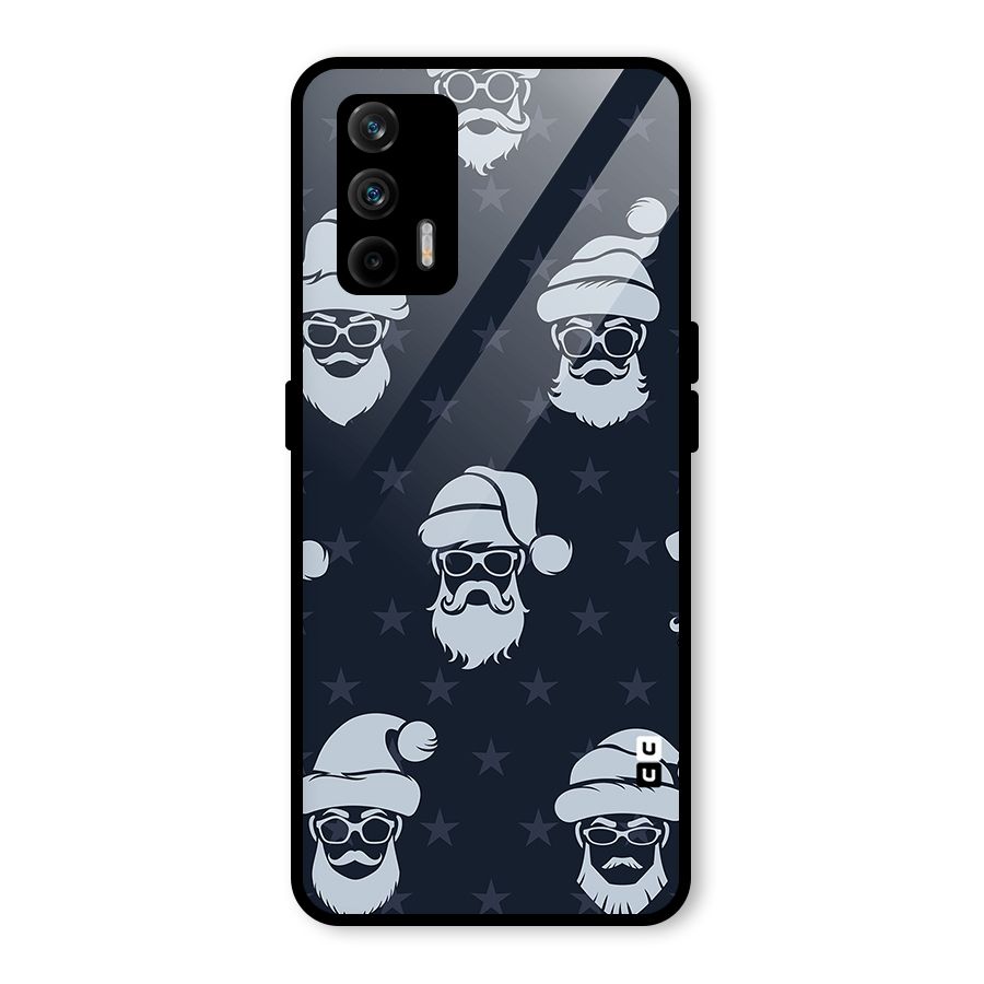 Hipster Santa Glass Back Case for Realme GT 5G