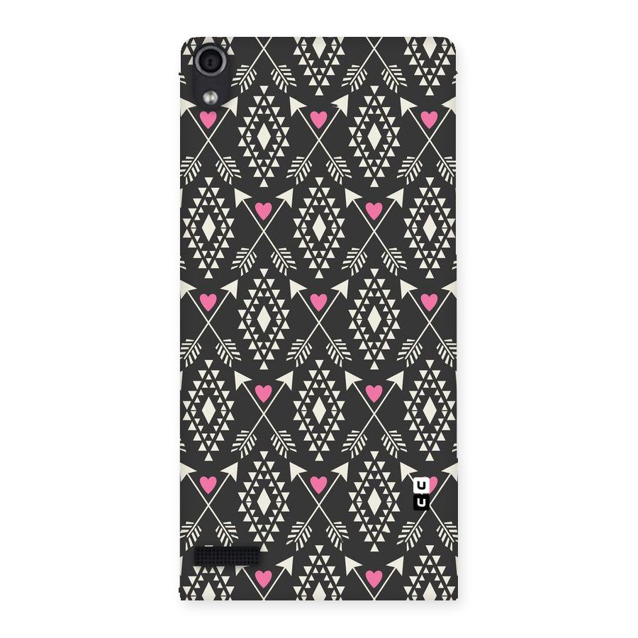 Hit Arrow Love Back Case for Ascend P6