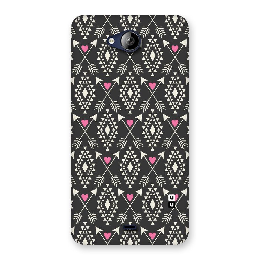 Hit Arrow Love Back Case for Canvas Play Q355