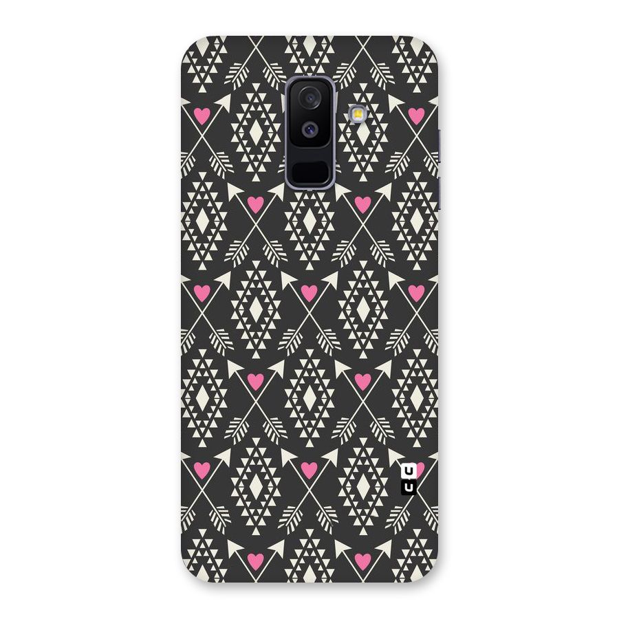 Hit Arrow Love Back Case for %Galaxy A6 Plus