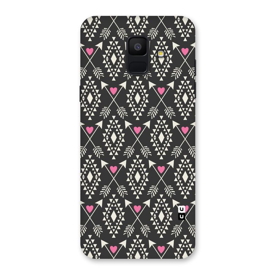 Hit Arrow Love Back Case for Galaxy A6 (2018)