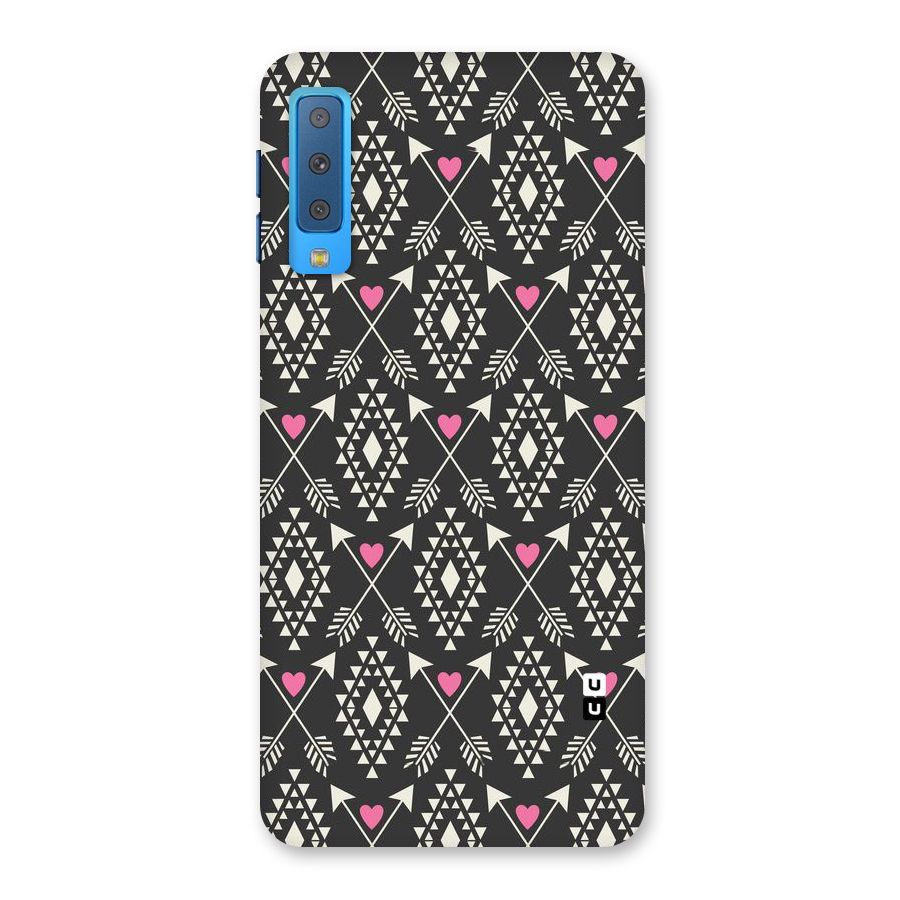 Hit Arrow Love Back Case for Galaxy A7 (2018)