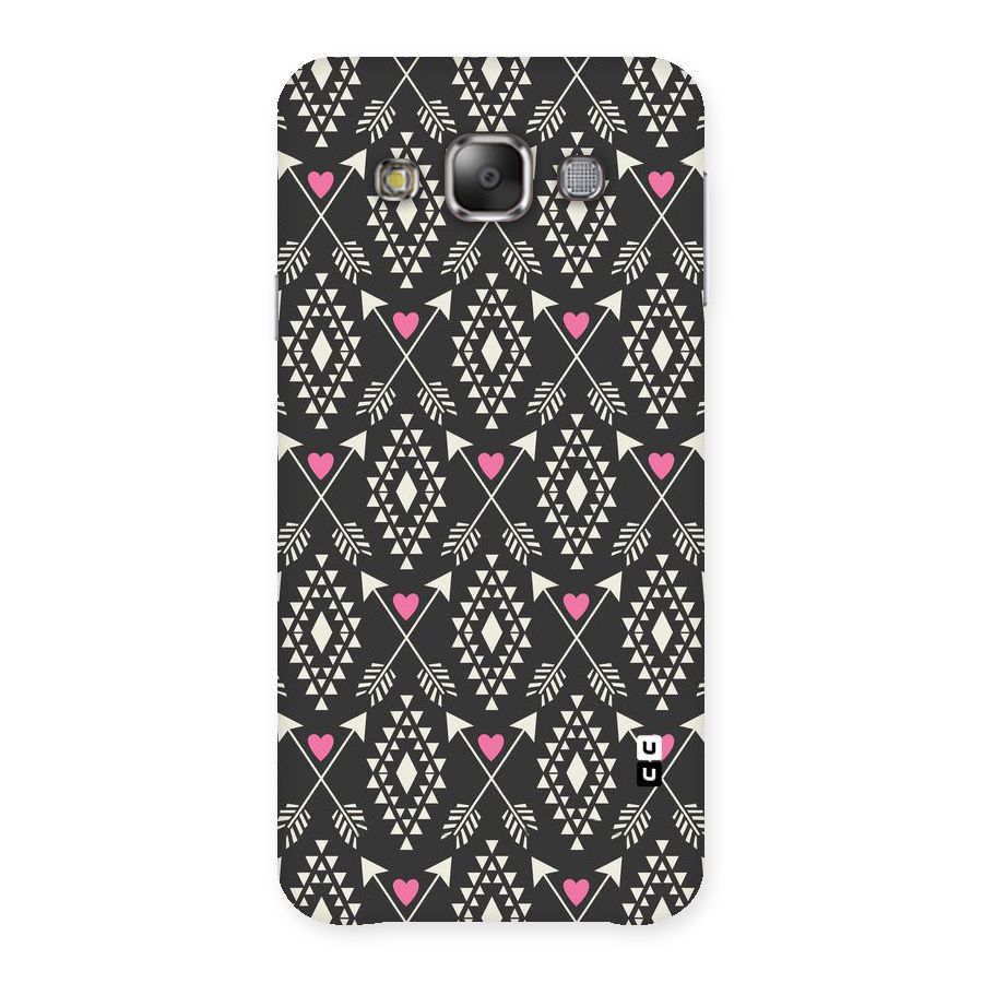Hit Arrow Love Back Case for Galaxy E7