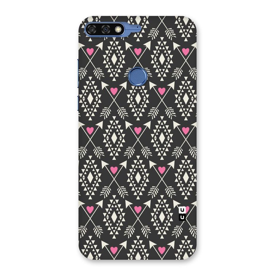 Hit Arrow Love Back Case for Honor 7C