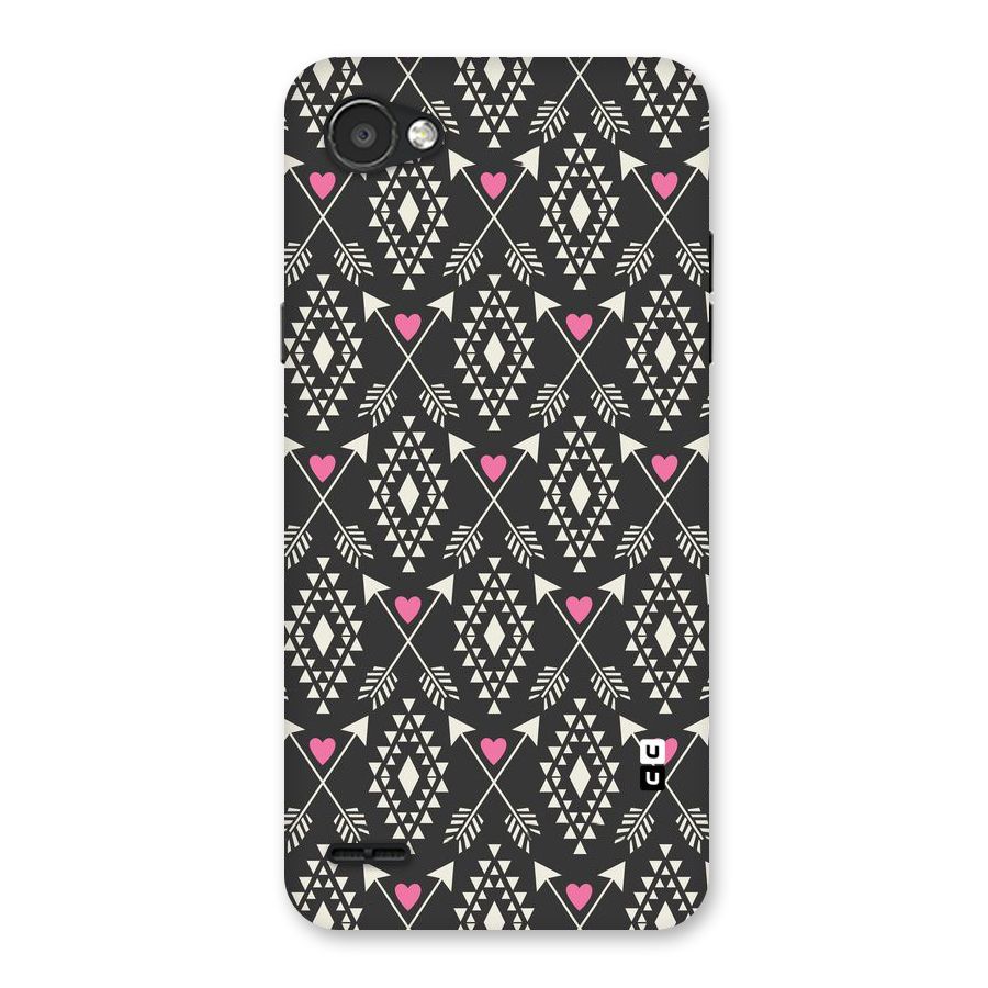 Hit Arrow Love Back Case for LG Q6