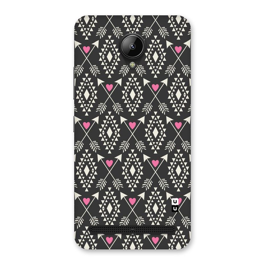 Hit Arrow Love Back Case for Lenovo C2