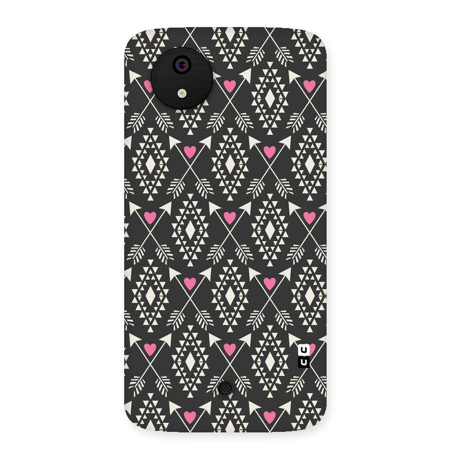 Hit Arrow Love Back Case for Micromax Canvas A1