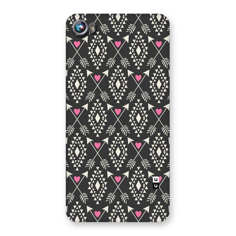 Hit Arrow Love Back Case for Micromax Canvas Fire 4 A107