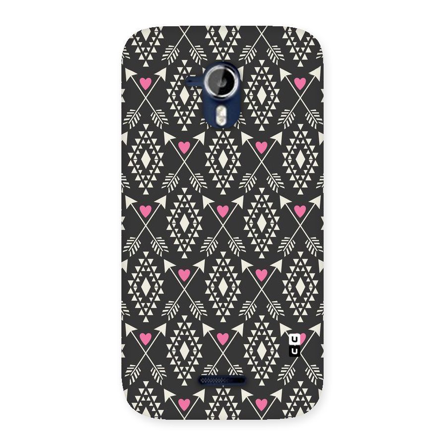 Hit Arrow Love Back Case for Micromax Canvas Magnus A117