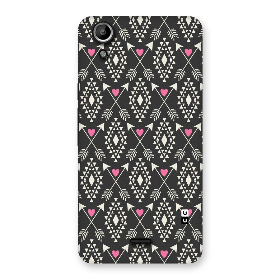 Hit Arrow Love Back Case for Micromax Canvas Selfie Lens Q345