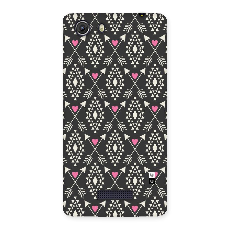Hit Arrow Love Back Case for Micromax Unite 3