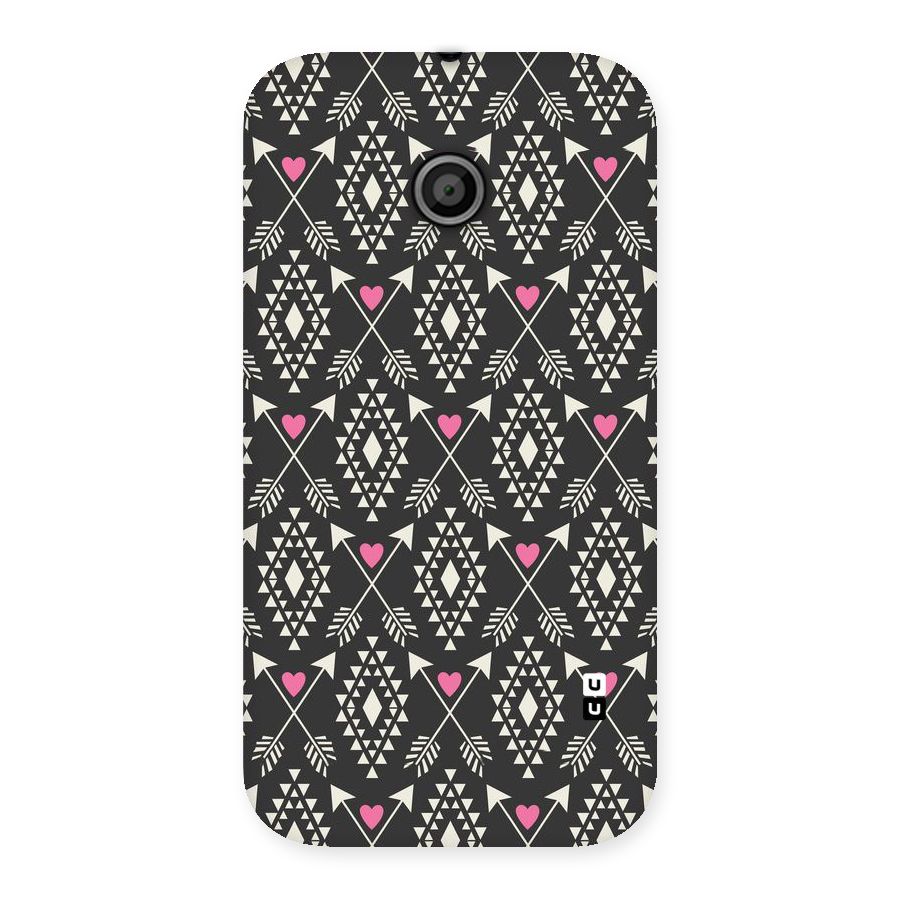Hit Arrow Love Back Case for Moto E