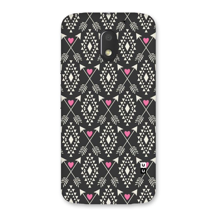 Hit Arrow Love Back Case for Moto E3 Power