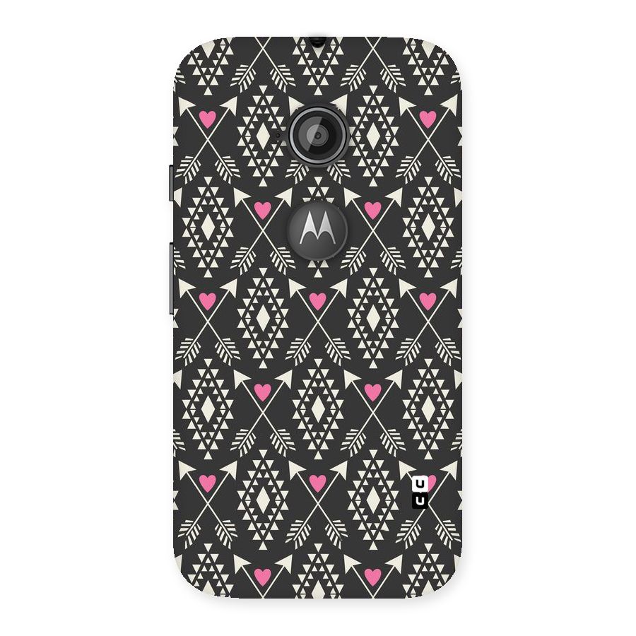Hit Arrow Love Back Case for Moto E 2nd Gen