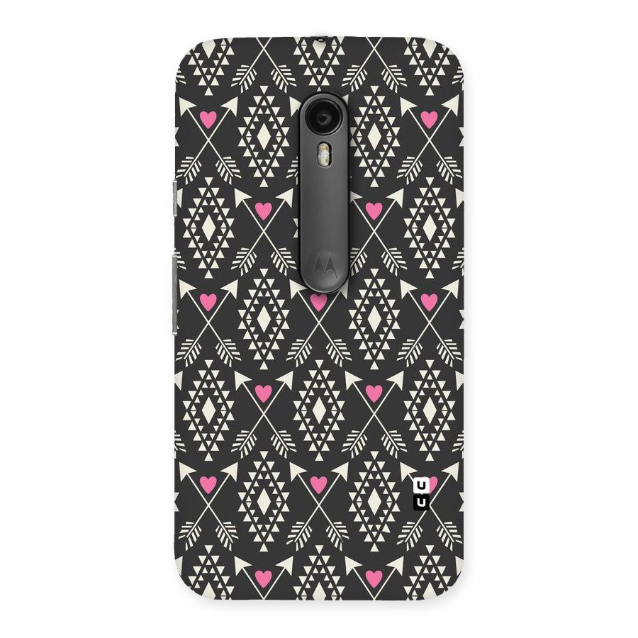 Hit Arrow Love Back Case for Moto G Turbo