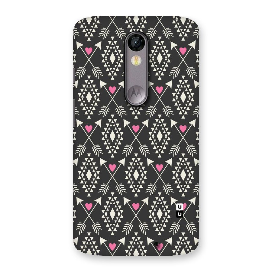 Hit Arrow Love Back Case for Moto X Force