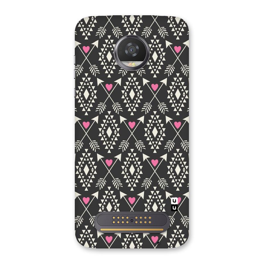 Hit Arrow Love Back Case for Moto Z2 Play