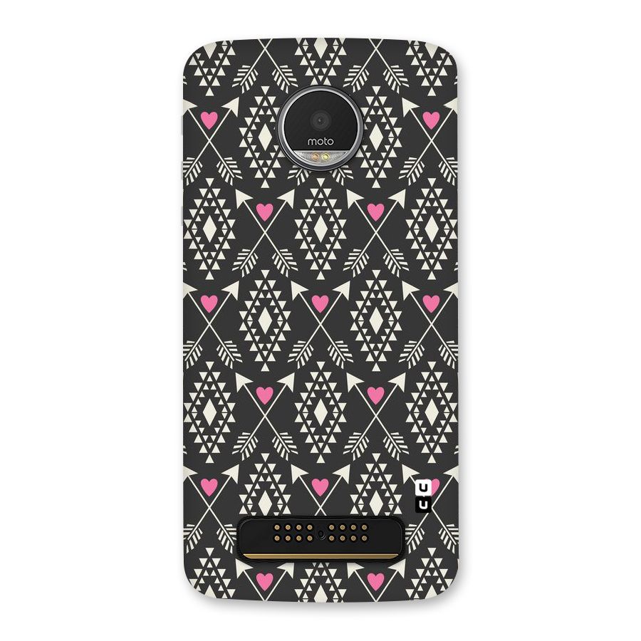 Hit Arrow Love Back Case for Moto Z Play