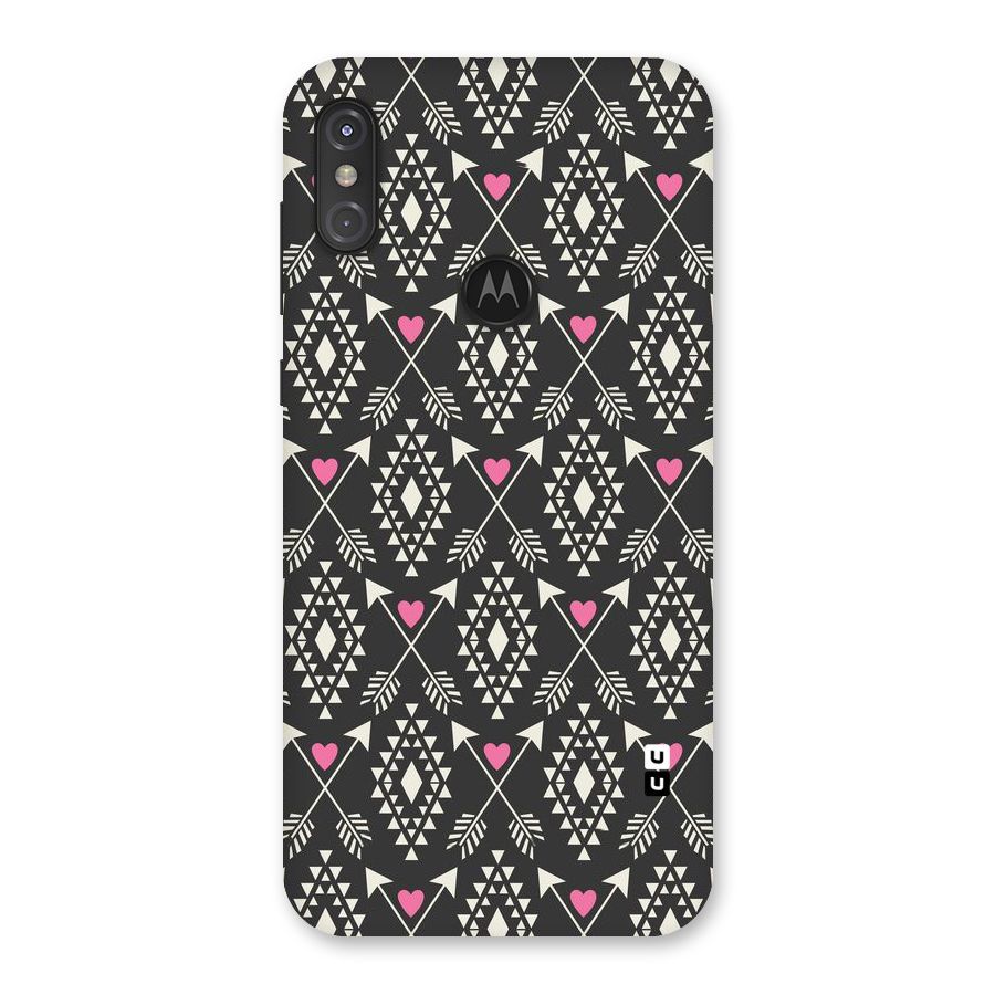 Hit Arrow Love Back Case for Motorola One Power