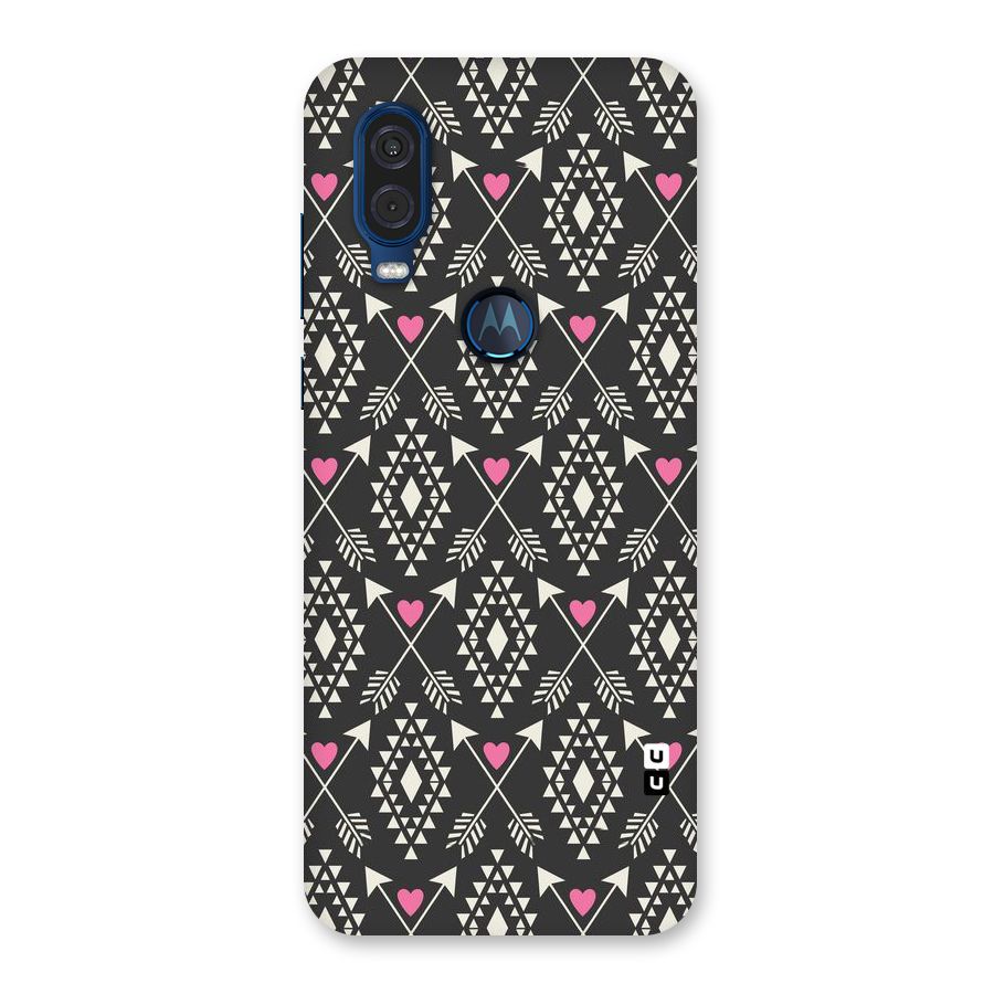 Hit Arrow Love Back Case for Motorola One Vision