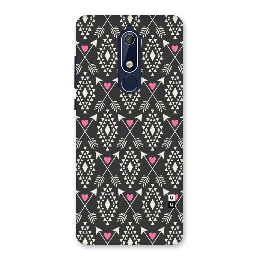 Hit Arrow Love Back Case for Nokia 5.1
