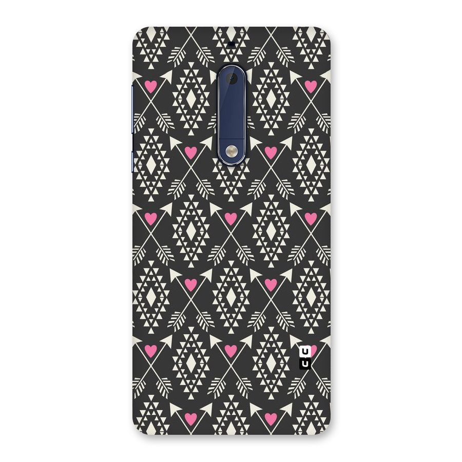Hit Arrow Love Back Case for Nokia 5