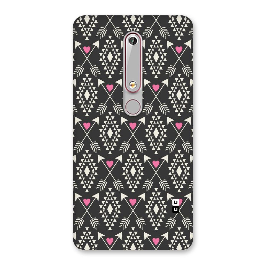Hit Arrow Love Back Case for Nokia 6.1