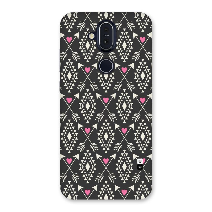Hit Arrow Love Back Case for Nokia 8.1