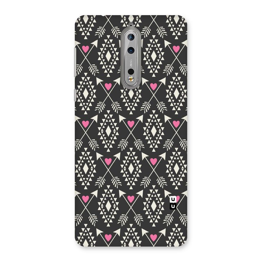 Hit Arrow Love Back Case for Nokia 8