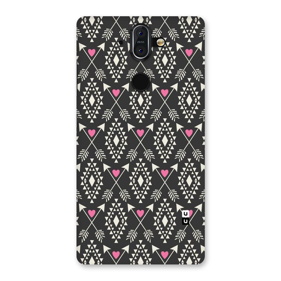 Hit Arrow Love Back Case for Nokia 8 Sirocco