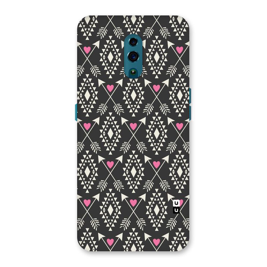 Hit Arrow Love Back Case for Oppo Reno