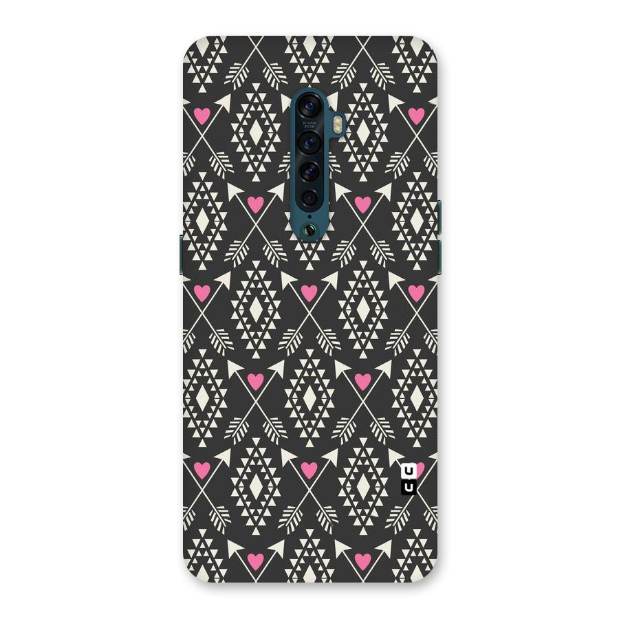 Hit Arrow Love Back Case for Oppo Reno2