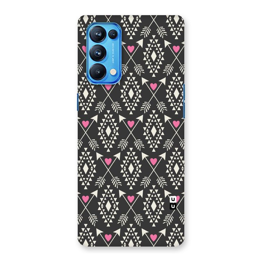 Hit Arrow Love Back Case for Oppo Reno5 Pro 5G