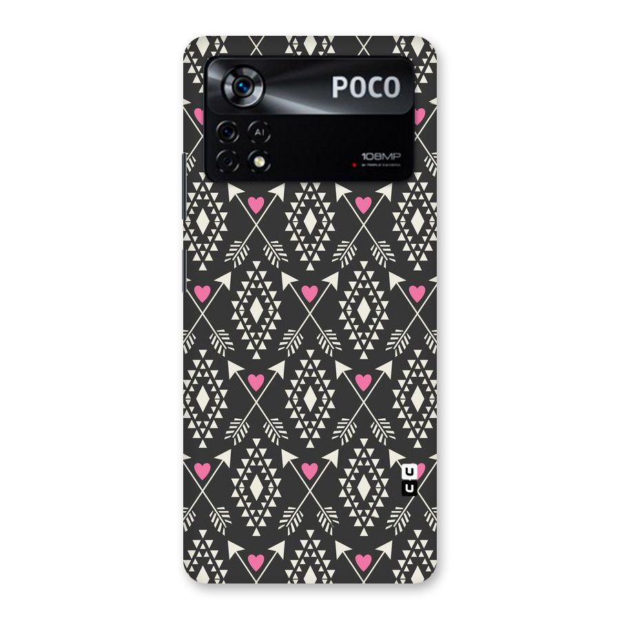 Hit Arrow Love Back Case for Poco X4 Pro 5G