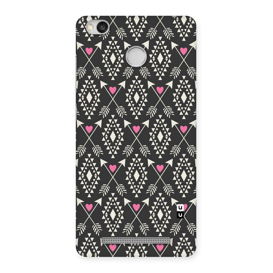 Hit Arrow Love Back Case for Redmi 3S Prime